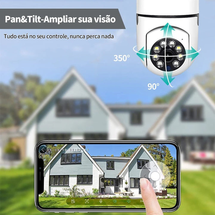 CÁMARA BOMBILLO SEGURIDAD 360 WIFI